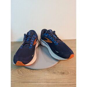 Brooks Adrenaline GTS 23 Men 12 Running Sneaker Shoes Blue Orange 1103911D438